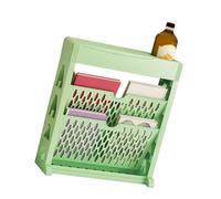 OEBUAFI Bibliothèque de Rangement avec Design D'accès Facile pour Salon | Matériau PP, étagère à Livres Ouverte à 7 Niveaux pour Chambre Bureau, étagère Gain de Place pour Appartement Dortoir