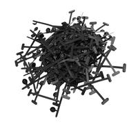 OEBUAFI Boucle D'attache de Câble Autobloquante Sécurisée, Support Universel en Nylon à Fermeture éclair, 100 Pièces pour la Gestion des Câbles, Construction D'assemblage de Fils