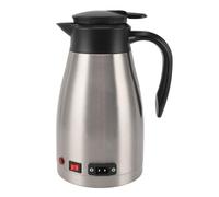 OEBUAFI Bouilloire électrique Portative de Voiture en Acier Inoxydable avec Conception de sécurité, Chaudière à Eau de Voiture de Grande capacité de 1300 Ml, Adaptée au Chauffage Continu dans les