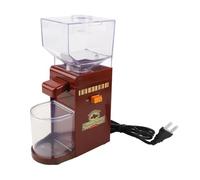 OEBUAFI Broyeur à Grains électrique Moulin à Noix et Broyeur de Graines pour Noix, Graines et Céréales avec capacité de 500 Ml, Moteur de 150 W et Base D'aspiration Antidérapante (rouge)