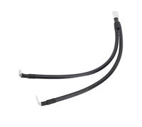 OEBUAFI Câble de Batterie 6AWG, Haute efficacité, Flexible, Multifonctionnel, pour Bateaux, Motos, Voitures, Tracteurs, 1 X Cuivre + Silicone (30cm / 11.81in)