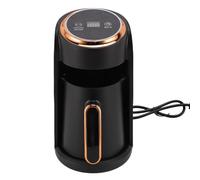 OEBUAFI Cafetière Turque 600W Arrêt Automatique Affichage Numérique 4 | Commande Tactile, Système Anti Débordement, Plaque Chauffante SS304, Capacité de 0,3 L, Protection contre L ébullition à