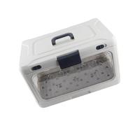 OEBUAFI Caisse Pliable en Plastique pour Chat avec Structure Transparente pour Les Voyages en Avion, Cage de Transport Portable de Grande capacité Approuvée par Les Compagnies Aériennes,
