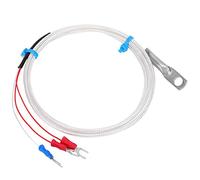 OEBUAFI Capteur de Température PT100 Thermistance Sonde de Mesure de Haute Précision pour Centrale électrique, Usine Chimique, Acier Inoxydable 1 X Sonde (#3)