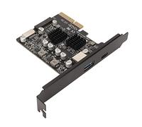 OEBUAFI Carte PCIe Type C Haute Vitesse 10 Gbit/s avec Broche Plaquée Or, Performances Stables pour Ordinateur de Bureau, Idéale pour Une Utilisation au Bureau