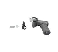 OEBUAFI Ciseaux électriques Portables SK5, Lame en Acier, Conception de sécurité, Coupe-tissu Rechargeable pour Chantier, 1 Pièce (BLACK)