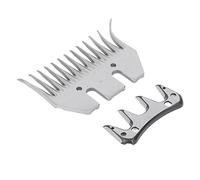 OEBUAFI Ciseaux pour Moutons en Acier à Haute Teneur en Carbone, Lame de Coupe Rapide, Tondeuse à Laine à 13 Dents pour Mains Expertes