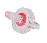 OEBUAFI Clapet Anti-Retour de Pompe à Air 10 Pièces, Vanne Unidirectionnelle Fiable, Arrête Le Reflux d'eau pour Une Utilisation en Aquarium, Plastique Durable, Choisissez Parmi 3 Tailles (5