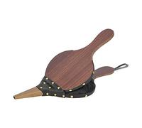 OEBUAFI Collection Artisanale Manuelle à Soufflets en Bois Massif pour L'élimination du Feu et de la Poussière, Outil de Cheminée Poli pour Poêles et Camping, Design Accrocheur, Matériau MDF