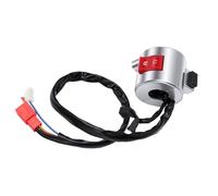 OEBUAFI Commutateur D'arrêt et de Démarrage de Guidon Droit de Remplacement | Faisceau de Câblage Complet avec Connecteur OEM, Contacts en Cuivre Intégrés, Boîtier Résistant aux Chocs, Compatible avec