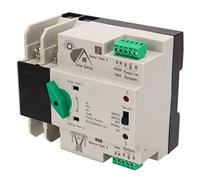OEBUAFI Commutateur de Transfert Automatique à Double Puissance, Contacts Argentés Efficaces, Contrôleur Rapide pour une Alimentation Continue dans les Pépinières, AC220V (63A)
