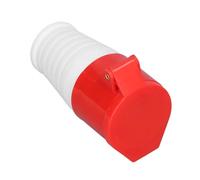 OEBUAFI Connecteur D'aviation Anti-poussière, Prise Industrielle Compacte à 5 Broches, pour Quais et Sports de Plein Air, Rouge 32A 220-380V (HR-225 (femelle)