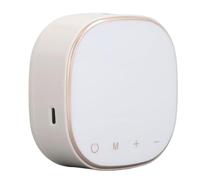 OEBUAFI Correcteur de Téton électrique, Extracteur de Téton Plat Rechargeable Réglable à 9 Niveaux avec 6 Couvercles, Pompe à Portable pour Femme, Correction de inversé (WHITE)