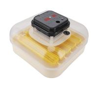 OEBUAFI Couveuse 30 œufs avec Retourneur Automatique D'œufs pour (Double | Fabriqué en ABS Sûr, Température Constante Intelligente, pour œufs de Poule, Canard, Caille, Retournement Automatique des
