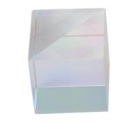 OEBUAFI Cube Prisme en Verre Optique, Cube de Dispersion RVB pour