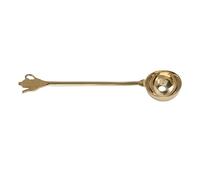 OEBUAFI Cuillère Doseuse à café, Acier Inoxydable, Long Manche doré | Cuillère à Soupe Doseuse pour Grains de café, Lait en Poudre, thé, Sucre, Levure Chimique, épices, Compatible Lave