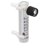 OEBUAFI Débitmètre D'air Réglable de Taille Compacte avec Ligne à échelle Claire, Débitmètre de Haute Précision pour le Contrôle et la Mesure du Gaz, adapté à un Usage Domestique