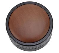 OEBUAFI Distributeur de Doseur de café, Outil de Niveleur de Distribution de café Adaptatif par gravité en Bois en Acier Inoxydable avec Conception de Poids Autonome pour à la Maison (58MM)