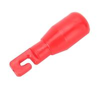 OEBUAFI Embout de Canne à Crochet Fiable, 2 Pièces, pour Canne de Marche Aveugle, Installation Facile, Rouge, Bonne Aide pour les Personnes Aveugles (petite tête rouge)