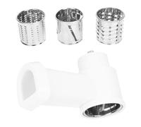 OEBUAFI Ensemble de Fixation de Tête de Hachoir à Viande de Cuisine, Tête de Incisive pour Hachoir à Légumes 5#, Accessoire de Alimentaire en Acier Inoxydable Durable, adapté aux Chefs Professionnels