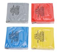 OEBUAFI Ensemble de Gommes Mie de Pain, 4 Gommes de Croquis Colorées pour | Caoutchouc Flexible et Malléable, pour L’ombrage au Crayon et la Retouche au Fusain, Nettoie les Diapositives et les Outils