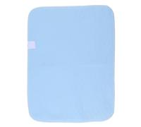 OEBUAFI Ensemble de Tampons Lavables Absorbants Imperméables de qualité Supérieure Slippy Robuste Bleu Blanc 17,7 X 23,6" pour L'hygiène Personnelle