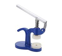 OEBUAFI Ensemble D'outils de Presse D'horloger Durable, Couvercle Arrière de Montre, Presse Plus Proche, pour la Réparation de la Montre, Remplacement de la Batterie, 12 Matrices Bleues