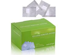 OEBUAFI Enveloppes Professionnelles Pratiques de Dissolvant de Vernis à Ongles en Gel de Papier D'aluminium pour un Retrait de Nail Art Permettant de Gagner du Temps pour un Usage en Salon ou à