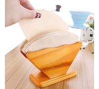 OEBUAFI Étagère en Papier Filtre de Haute qualité, Solution de Stockage de Filtres à café Chic pour la Maison et les Cafés, Matériau en Bois Durable, Peut Accueillir 100 Filtres