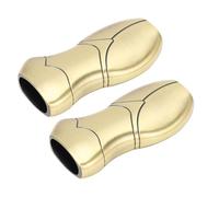 OEBUAFI Étui à Briquet en Alliage D'aluminium de 7 Cm, 2 Pièces, Couvercle en Métal avec Conception de Corps Humain 3D pour Une Protection de Stockage et Un Transport élégant (Bronze)