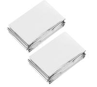 OEBUAFI Film Réfléchissant pour Plantes, 2 Pièces, Feuilles de Couverture de Serre de Jardin pour Plantes Portables pour la Croissance, Protection Contre la Réflexion de la Lumière