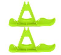 OEBUAFI Fixation pour Vélo, Skis, Snowboard, Traîneau pour Enfants, Installation Facile, Aucun Outil Nécessaire pour L'entraînement au Ski à Vélo et les Sports D'hiver pour Enfants (GREEN)