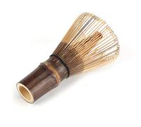 OEBUAFI Fouet à Matcha à 80 Dents, Fouet à thé en Bambou Naturel pour Poudre de Matcha, avec Poignée Confortable, Outil de Brosse à thé pour la Préparation du Vert