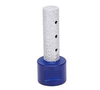 OEBUAFI Fraise de Polissage Brasée à Mèche Sèche en Diamant pour le Perçage de la Pierre, Longueur de 7cm, Tailles de 10mm à 25mm (15 cm)