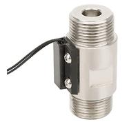 OEBUAFI FS-04 Commutateur de Débit D'eau Type de Piston en Acier Inoxydable G3/4 Pouces Double Filetage Mâle Capteur D'eau ou D' de Haute Précision pour L'amélioration de l'efficacité des Conduites