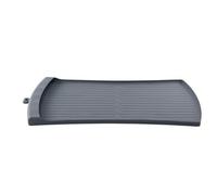 OEBUAFI Grand Tapis d'alimentation Gris pour Animaux de Compagnie, en Silicone Antidérapant (Grande)