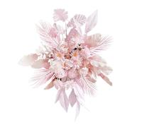 OEBUAFI Guirlande Florale Artificielle, Simulation de Fleurs Suspendues pour Mariage, Léger et Réutilisable, Feuillage Artificiel pour Décoration D’ et de Fond (C)