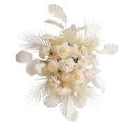 OEBUAFI Guirlande Florale Artificielle, Simulation de Fleurs Suspendues pour Mariage, Léger et Réutilisable, Feuillage Artificiel pour Décoration D’ et de Fond (A)