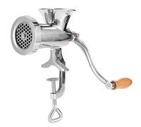 OEBUAFI Hachoir à Viande Manuel, Hachoir à Viande à Manivelle en Acier Inoxydable, Rectifieuse pour la Fabrication de Porc, de Bœuf, D'agneau, de Poulet et de Saucisses