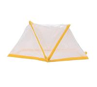 OEBUAFI Housse de Protection pour Plantes PVC 19,3x15x8,7 Pouces avec 4 Piquets de Sol, Barrière Antigel pour Jardin, Protection Animale, Pliable Blanc
