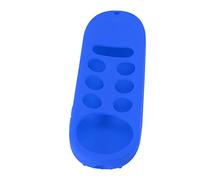 OEBUAFI Housse de Télécommande en Silicone pour Chromecast avec TV, Résistante aux Chocs, Douce pour la Peau, Légère, Lavable, Découpe Précise, Design Antidérapant, avec Lanière, pour Une (Blue)