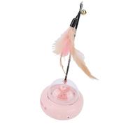 OEBUAFI Jouet Interactif Automatique pour Chat et Chaton, Plumeau, pour Chats et Chatons, Design Engageant, Stimule Le Temps de Jeu, 4,33x4,53 Pouces