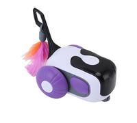 OEBUAFI Jouet Interactif télécommandé pour Chat, Jouet Automatique avec Mouvement de la Souris, Temps de Jeu de 4 Heures pour Les Chats D'intérieur, Exercice (Purple)