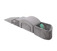 OEBUAFI Jouets d'escalade pour Tout-Petits, équipement de Jeu en Mousse Souple Haute densité avec Coussin de Fosse à Balles D'escalier à Arc carré, pour en Intérieur, Développer la