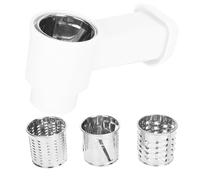 OEBUAFI Kit D'accessoires pour Hachoir à Viande avec 3 Têtes de en Acier Inoxydable pour Pièces de Rechange pour Hachoir à Légumes 5#