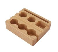OEBUAFI Kit de Capsules de café Réutilisables 60 Pièces pour Original, Joints en Aluminium et Support en Bois, et Convivial