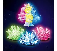 OEBUAFI Kit de Culture de Cristaux pour Enfants avec Couleurs Vibrantes & | Jouet éducatif interactif, fabrication de cristaux amusante, kit scientifique de bricolage, variété de couleurs, étincelle