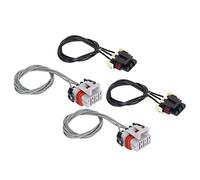 OEBUAFI Kit de Faisceau de Câblage de Clignotant de Phare Haute Température adapté au Camion 2X 2005-2014, Remplacement 224396007, 2 Jeux pour Douilles D'ampoule de Phare et de Clignotant