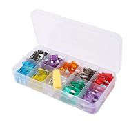 OEBUAFI Kit de Fusibles à Lame, 120 Pièces, Code Couleur, Remplacement Facile pour les Véhicules, Protection de sécurité Longue Durée, Fusibles Automobiles
