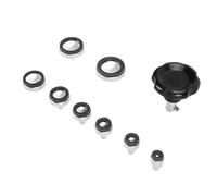 OEBUAFI Kit de Support D'ouvreur de Ventouse de Montre, 8 Tailles, pour Une Ouverture Arrière Facile de la Montre pour Les Amateurs de Réparation de Montres (Green)